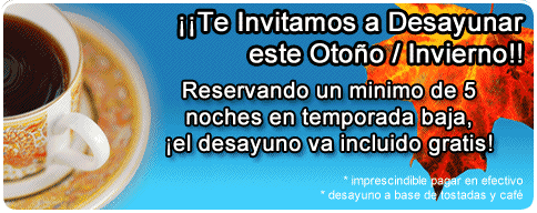 Desayuno Gratis en Estancias Largas